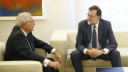 Mariano Rajoy recibe a Juan José Imbroda en La Mon...