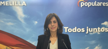 Fadela Mohatar, portavoz del PP de Melilla y del gobierno de la Ciudad. 