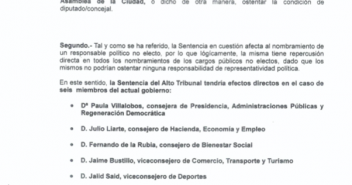 “¿Para qué quiere la oposición más comisiones? Si ya está todo explicado a la ciudadanía por parte de los Consejeros y a través de la prensa, los presupuestos que desde su área se están gestionando”