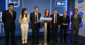 Rueda de prensa consejeros de empleo del PP