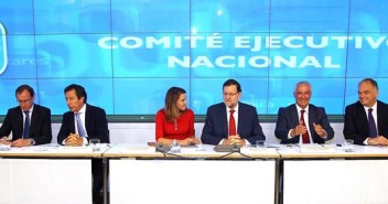 Mariano Rajoy preside la reunión del Comité Ejecutivo Nacional