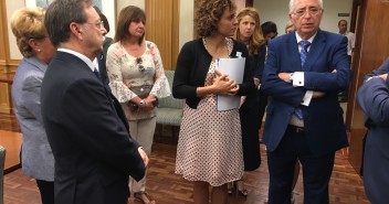  Firma del convenio entre la Fundación Amancio Ortega y el Instituto Nacional de Gestión Sanitaria (INGESA)