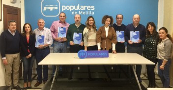 Presentación de las Ponencias del 12 Congreso Regional del PP de Melilla