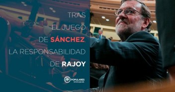 Por responsabilidad y por respeto a los más de 7 millones de españoles que confiaron en nosotros. Votamos NO a Pedro Sánchez.