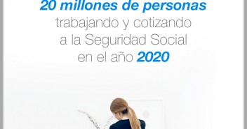 No descansaremos hasta alcanzar nuestro objetivo, los 20 millones de trabajadores en 2020