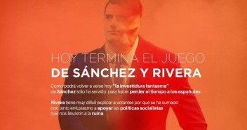 Ahora sí, el juego excluyente de Sánchez con la ayuda de Rivera y que ha tenido bloqueado a este país, ha terminado.