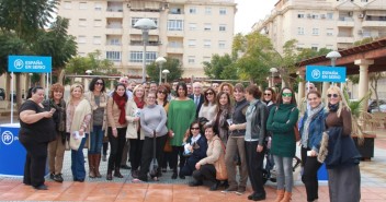 Caravana Popular en La Plaza de las Conchas.