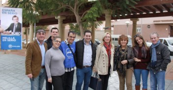 Caravana Popular en La Plaza de las Conchas.