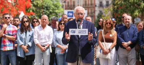 Juan José Imbroda, presidente regional del PP de Melilla y candidato a la presidencia de la Ciudad Autónoma. 