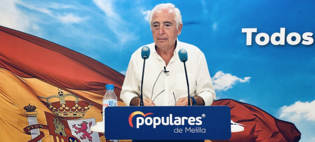 Juan José Imbroda, presidente del PP de Melilla y Senador. 