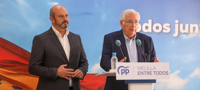 Juan José Imbroda, presidente regional del PP de Melilla y Senador. 