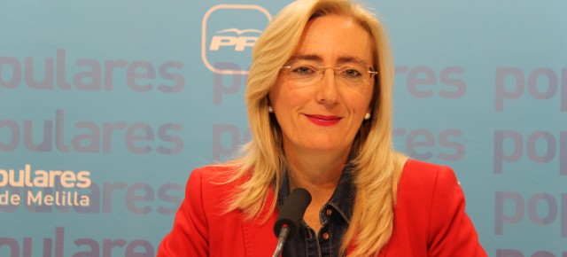 Mª del Carmen Dueñas. Senadora y Secretaria Regional del PP de Melilla.