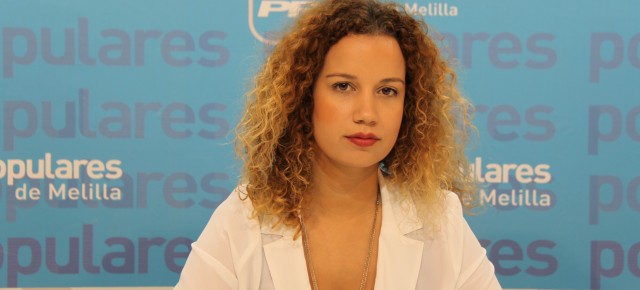 Isabel Moreno. Secretaria regional de Nuevas Generaciones del Partido Popular de Melilla.