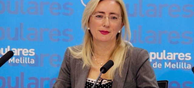 Mª del Carmen Dueñas, Senadora y Secretaria Regional del PP de Melilla.