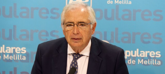 Juan José Imbroda, Presidente Regional del PP de Melilla.