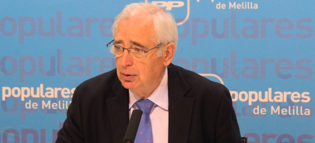 Juan José Imbroda, Presidente Regional del PP de Melilla y de la Ciudad Autónoma. 