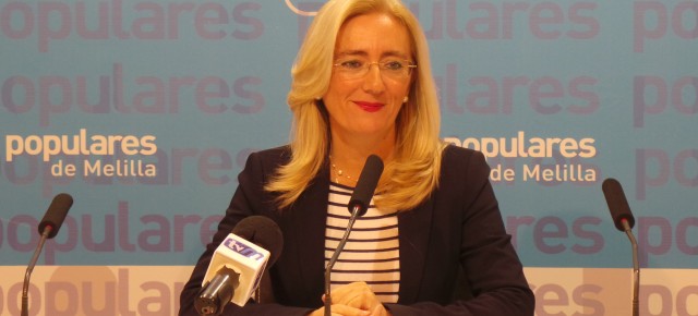 Mª del Carmen Dueñas, Senadora y Secretaria Regional del PP de Melilla.