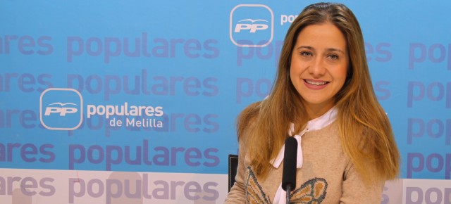 Sofía Acedo, Senadora y Presidenta Regional de NNGG del PP de Melilla