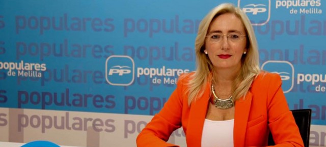 Mª del Carmen Dueñas, Secretaria Regional del PP de Melilla y Diputada.