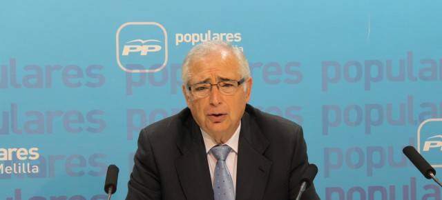 Juan José Imbroda, Presidente Regional del PP de Melilla.
