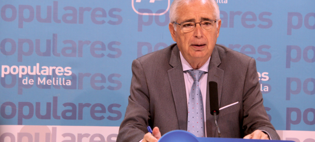 Juan José Imbroda. Presidente Regional del PP de Melilla