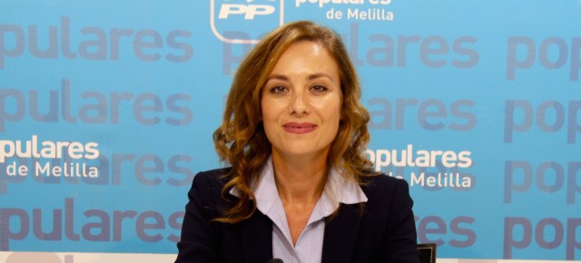 Mª Ángeles Gras. Secretaria de Comunicación del PP de Melilla.