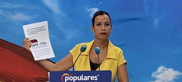 Isabel Moreno, diputada local del PP de Melilla en la Asamblea. 