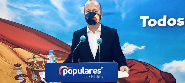 Miguel Marín, secretario general del PP de Melilla y portavoz del Grupo Popular en la Asamblea. 
