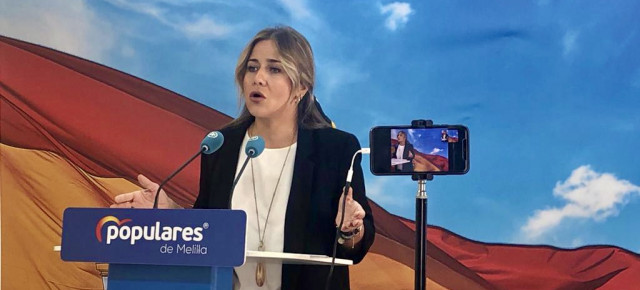 Sofía Acedo, senadora del PP por Melilla. 