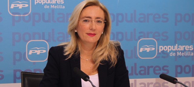 Mª del Carmen Dueñas, Diputada y Secretaria Regional del PP de Melilla. 