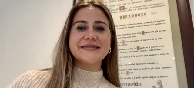 Sofía Acedo, senadora del Partido Popular por Melilla.