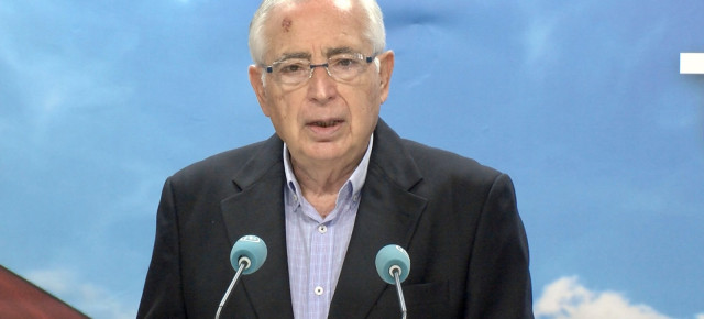 Juan José Imbroda, presidente regional del PP de Melilla y Senador. 