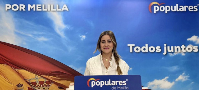 Sofía Acedo, senadora del Partido Popular por Melilla. 
