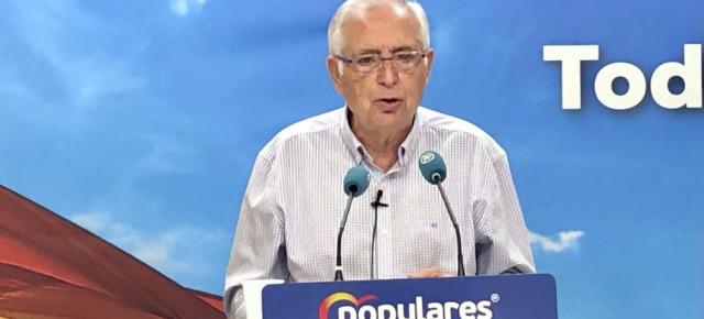 Juan José Imbroda, presidente regional del PP de Melilla y Senador. 