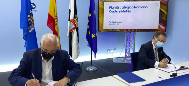 Firma del Plan Estratégico Nacional Ceuta y Melilla