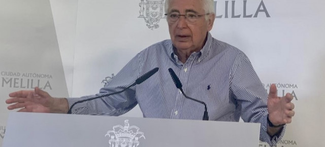 Juan José Imbroda, presidente regional del PP de Melilla y Senador. 