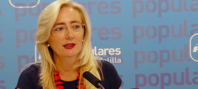 Mª Carmen Dueñas, Senadora y Secretaria Regional del PP de Melilla.
