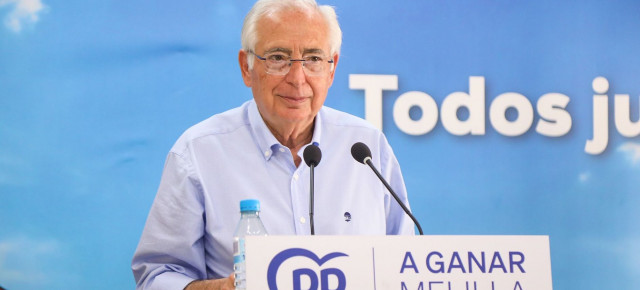 Juan José Imbroda, presidente regional del PP de Melilla 