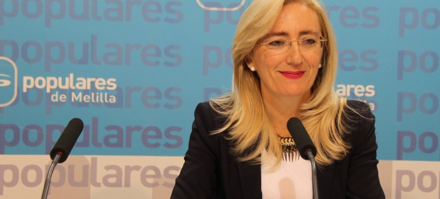 Mª Carmen Dueñas, Senadora y Secretaria Regional del PP de Melilla.