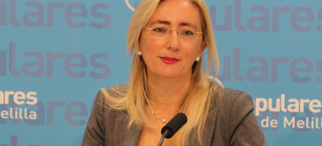 Mª del Carmen Dueñas. Senadora y Secretaria Regional del PP de Melilla.