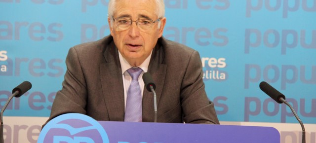 Juan José Imbroda, Presidente Regional del PP de Melilla.