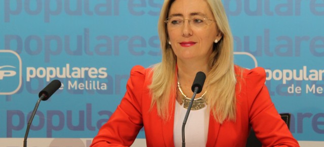 Mª del Carmen Dueñas, Senadora y Secretaria Regional del PP de Melilla.