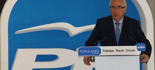 Juan José Imbroda. Presidente Regional del PP de Melilla