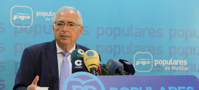 Juan José Imbroda, presidente regional del PP de Melilla 