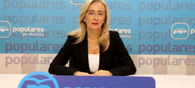 Mª del Carmen Dueñas, Secretaria Regional del Partido Popular de Melilla y candidata al Congreso de los Diputados. 