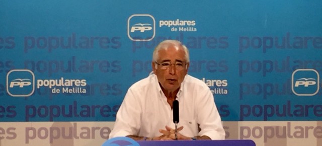 Juan José Imbroda, Presidente Regional del PP de Melilla y de la Ciudad Autónoma.