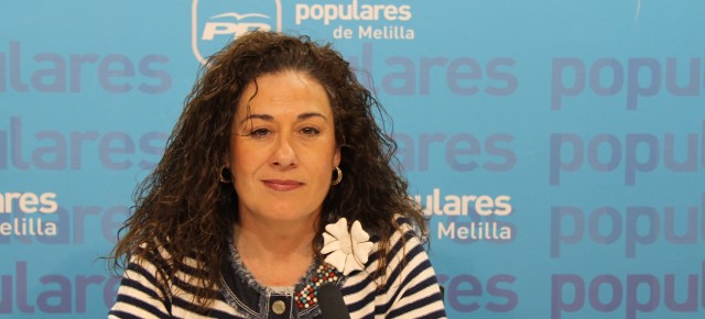 Cristina Rivas. Secretaria de Comunicación del PP de Melilla.