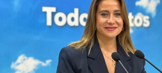 Sofía Acedo en rueda de prensa