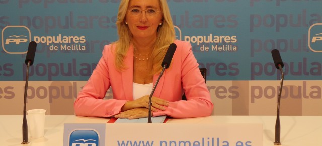 Mª del Carmen Dueñas. Senadora y Secretaria Regional del PP de Melilla.