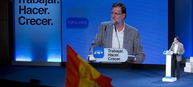 El presidente del Gobierno y del Partido Popular, Mariano Rajoy